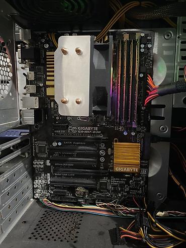 Продаю Материнская плату Gigabyte GA-H97-D3H сокет 1150 + i5 4460 +