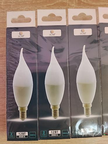 светильник свечка: LED-лампа LU LED, форма «свеча». Характеристики: - Мощность: 12 Вт - — 1