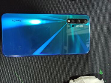 Huawei: Huawei nova 5T, 128 GB, rəng - Mavi, Sensor, Barmaq izi, İki sim kartlı