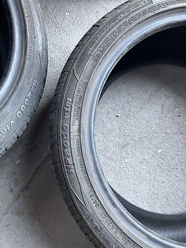 aeolus e70: Шины 225 / 45 / R 18, Лето, Б/у, Пара, Легковые, Корея, Kumho — 3