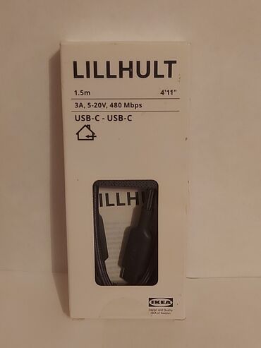 microsoft surface qiymeti: Her iKI terefide TYPE C -IKEA LILLHULT USB-C – USB-C kabeli-Uzunluq