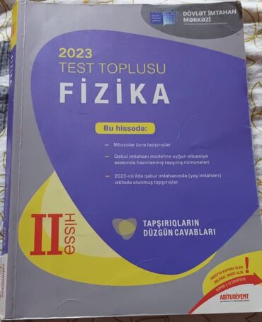 fizika test toplusu 1 ci hisse 2023 pdf: Fizika Təzə test toplusu 2-ci hissə