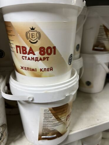 лабовой клей: Клей ПВА 801 Стандарт в ведре. Желими клей, подходит для различных