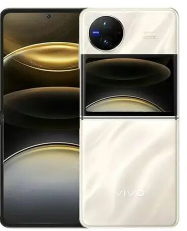 купить чехол для телефона: Vivo X Flip, Колдонулган, 256 ГБ, түсү - Ак, 1 SIM