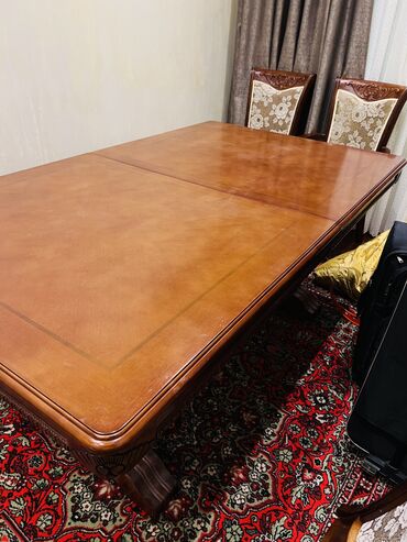tap az masa ve oturacaqlar: Qonaq otağı üçün, Yeni, Açılan, Dördbucaq masa, 8 stul, Türkiyə