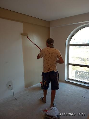 Покраска: Покраска стен и потолков под ключ - Профессиональная окраска валиком — 3