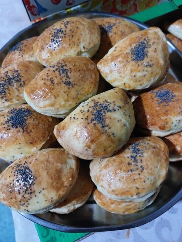 Выпечка, хлебобулочные изделия: Санза Булочки пироги Чак чак Борсоки Самсы с курицей и с мясом — 21
