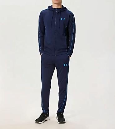 tech flice: Мужской спортивный костюм, M, Under Armour, Новый, цвет - Синий — 3