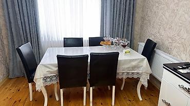Столы и стулья: Для гостиной, Б/у, Нераскладной, Прямоугольный стол, 6 стульев — 1