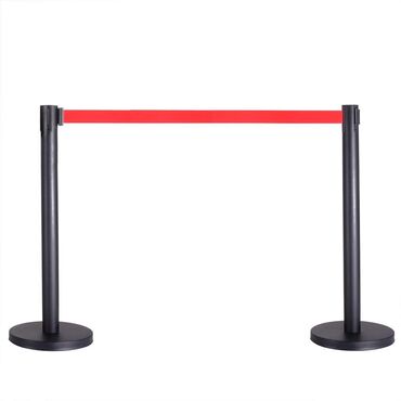 флипчарты подставка для баннеров с дополнительными планками: Стойка ограничитель в аренду Цвет корпуса черный. Цвет ленты