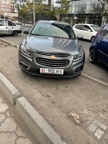 машина сатылат срочно: Chevrolet Cruze: 2016 г., 1.8 л, Автомат, Бензин, Седан