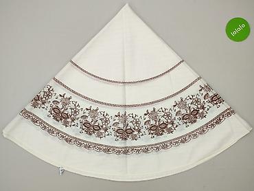 sztucce: Obrus 150 x 140, kolor - Biały, stan - Bardzo dobry — 2