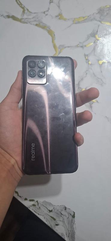 Мобильные телефоны: Realme 8i, Б/у, 128 ГБ, цвет - Черный — 1