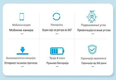 Ostali kućni aparati: Nov rotirajući sto radi na USB kabal. USB Kabal je dugačak 1 m. Može — 2