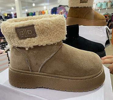 Uggs: Ženske zimske čizmice – pliš/velur sa toplom krznenom postavom i — 1