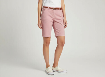 dopasowane szorty damskie z wysokim stanem: Up FASHION, Shorts for women, size S