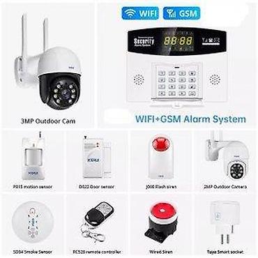 Oprema za video nadzor: 🔐 ALARMNI SISTEMI – TUYA APP / WiFi / GSM / SIM SLOT 📱 Dojava na — 15