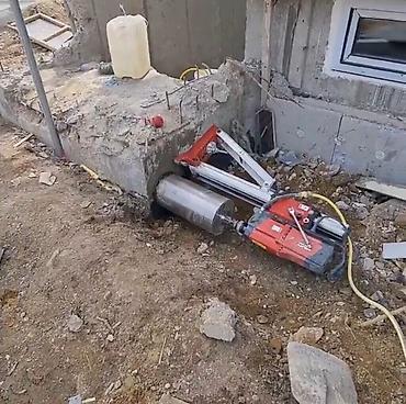 Beton işləri: Beton kəsimi və deşilməsi xidməti - Divar və döşəmələrdə dəqiq kəsim — 10