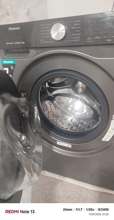80 б4: Стиральная машина Hisense, фронтальная загрузка, 7 кг Основные — 2