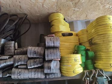 Тельферы: Стропа чалка паук удавка цепной тросовой паук чалка трос буксир ремень — 13