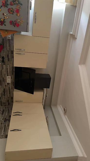 salyut fişəng: Mətbəx mebeli dəsti - Rəng: krem - Material: laminat/MDFlam fasadlar — 2