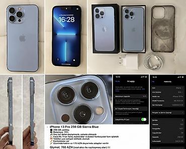 12 pro mini iphone: IPhone 13 Pro, 256 GB, Sierra Blue, Face ID — 1