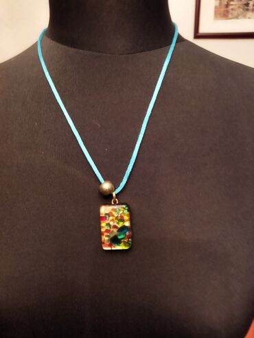 Bijuteriya dəstləri: Qadın bəzək dəsti və boyunbağılar - Çoxqatlı boyunbağı: Yüngül krem — 9