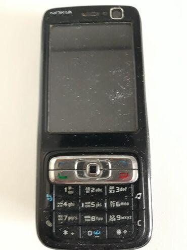 часы на телефон fly: Nokia N73, < 2 ГБ, цвет - Черный, Кнопочный