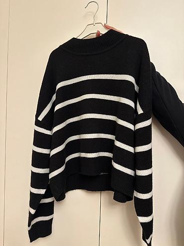 Sviterlər: Sviter, H&M, M, rəng - Qara — 3