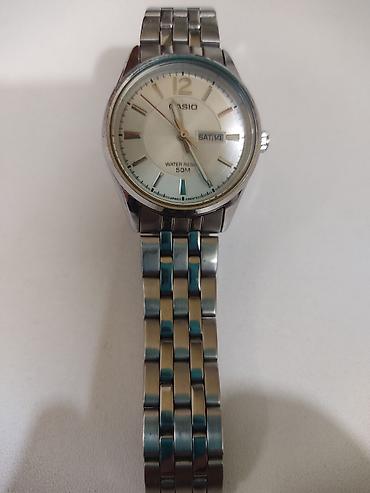 Наручные часы: Casio kişi qol saatı - Klassik analoq göstərici, 3 əqrəb (saat — 1