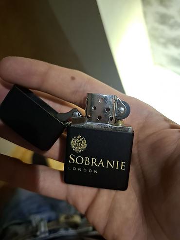 Zippo Classic Black Matte Sobranie lalafo.az -da Zippo Classic Black Matte Sobranie