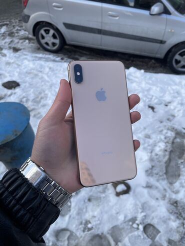 Apple iPhone: IPhone Xs Max, 64 GB, Zəmanət, Simsiz şarj, Face ID