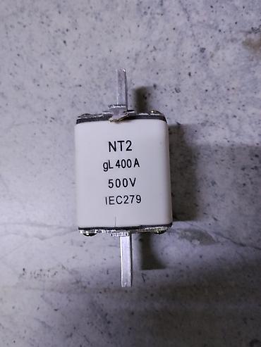 Трансформатор үчүн сактагычтар: Плавкая вставка NT2 gL 400A, 500V (IEC 279) - Тип: силовой — 1