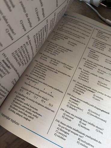 Книги и журналы: Məhsul: “Azərbaycan dili – Abituriyentlər üçün tapşırıqlar toplusu” — 3