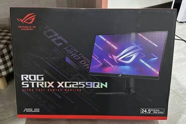Monitorlar: Asus ROG Strix 360Hz (OC 380Hz) - XG259QN 💻 E-sport oyunçuları üçün