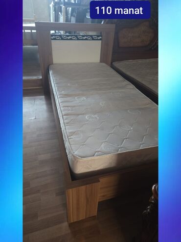 Yataq otağı dəstləri: Təknəfərlik çarpayı, Bazasız, Matras ilə, Siyirməsiz