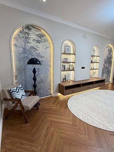 жк brooklyn: 3 комнаты, 100 м², Элитка, 12 этаж, Дизайнерский ремонт — 4