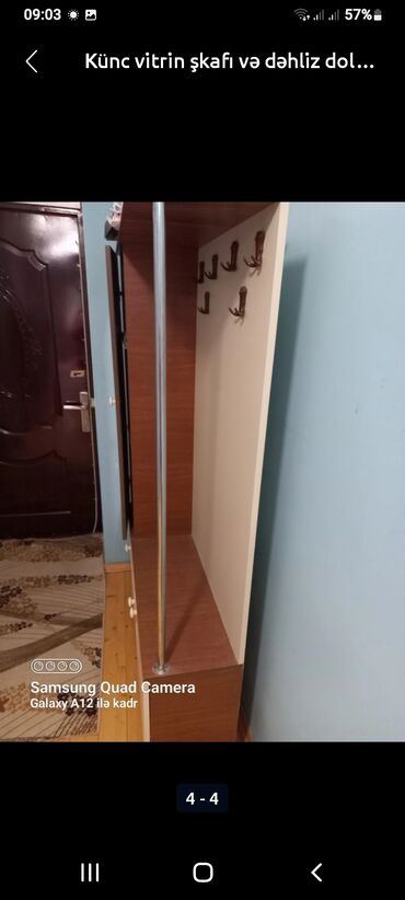 вешалка в прихожую: İşlənmiş, Açılan, 4 qapılı Düz dolab, Dolab-asılqan, Azərbaycan