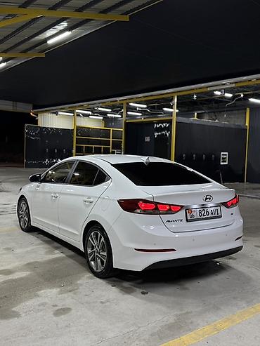 электра машына: Hyundai Avante: 2018 г., 1.6 л, Автомат, Бензин, Седан — 4