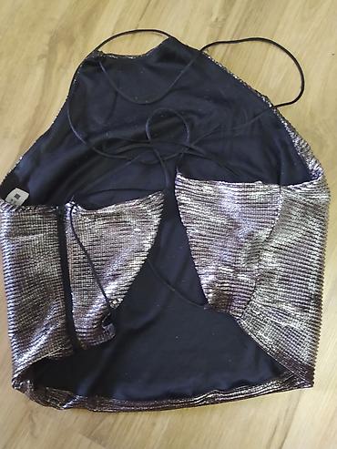 Topovi: Prodajem potpuno nov metalik srebreni top,original "Zara" . prelep — 3