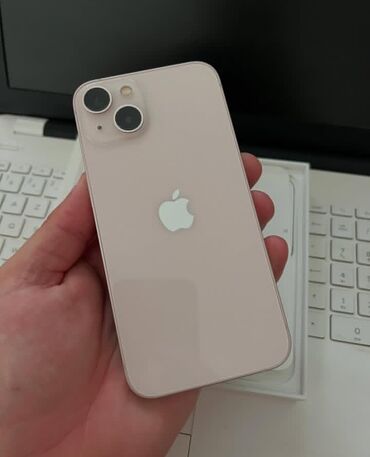 iphone 13 sade qiymeti: IPhone 13, 128 GB, Ağ, Zəmanət, Kredit, Face ID
