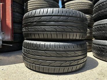 Шины: Шины 235 / 55 / R 17, Лето, Б/у, Пара, Легковые, Корея, Kumho