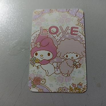 hello kitty oyuncaq: ORGİNAL SANRİO PC. İSTİFADƏ OLUNMAYIB. KART + HƏDİYYƏ🎁(STİCKERLƏR — 4