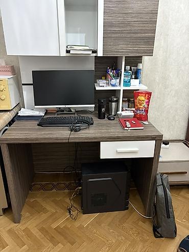 Ofis mebeli: Mondi firması Türkiyə istehsalı - Material: laminat MFD (ağ və taxta — 2