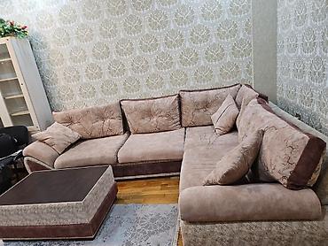 ucuz masa: Künc divan dəsti - Forma: L-şəkilli künc divan, geniş oturacaq sahəsi — 6