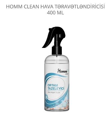 data kabel lan: HOMM Clean Hava Təravətləndiricisi – 400 ml - Sprey tipli hava — 1