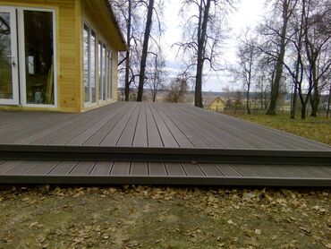 Террасная доска ДПК: В наличии террасная доска дпк стоимость 3000 сом за 1 м2 (6,9 п.М) — 5