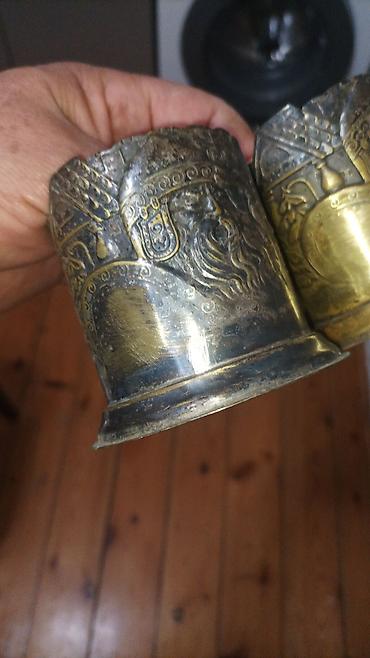M. əhsul: Metal qab tutacaqları (stəkan altlığı/krujka tutacağı)