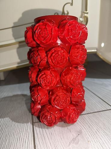 Вазы: Декоративные вазы-кашпо ручной работы - Материал: керамика/гипс — 5