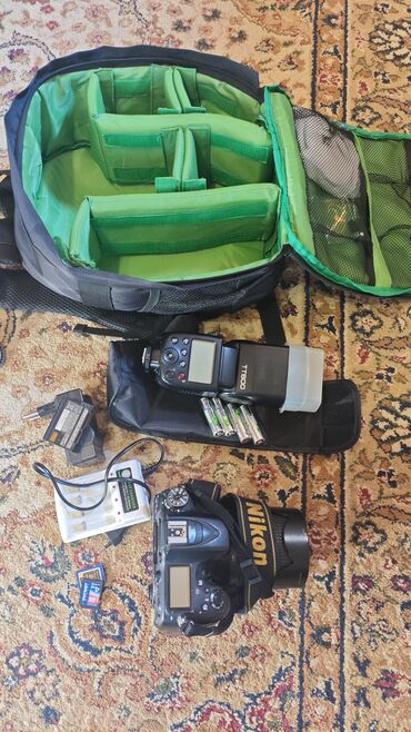 Fotokameralar: Nikon D7100 + 18-105 lens, GODOX TT600 Speedlight, 2 kart, sumka -da lalafo.az — 5 Fotokameralar: Nikon D7100 + 18-105 lens, GODOX TT600 Speedlight, 2 kart, sumka — 5